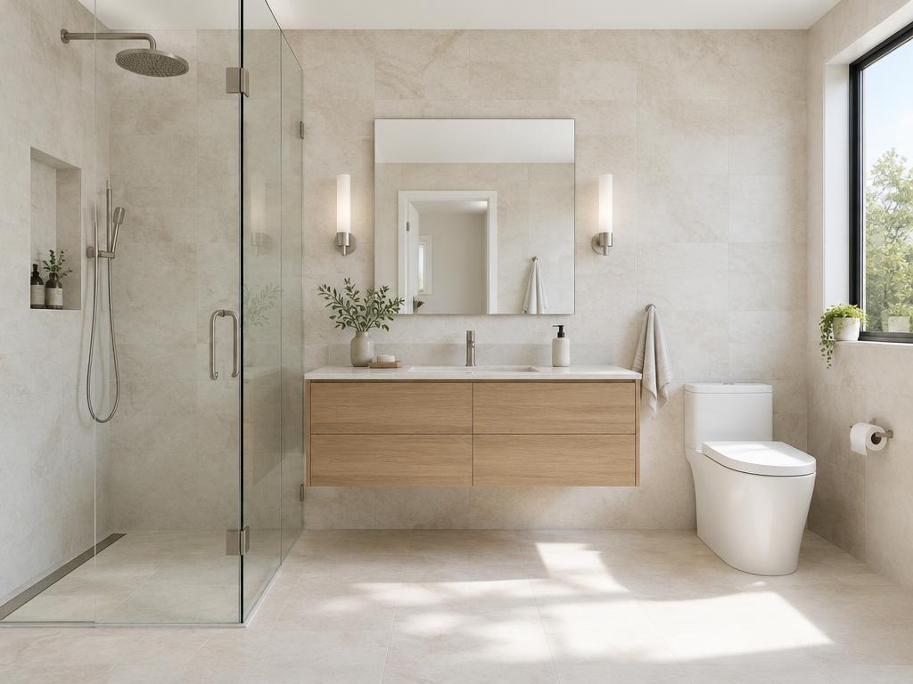 Illustrative bathrooms detail